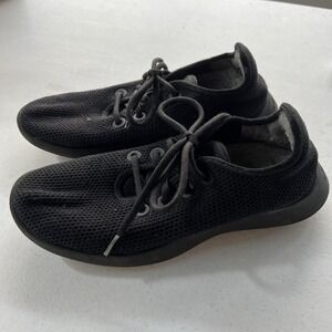 Allbirds TR Shoes Womens Size 10 Black Mesh Lace Up Athletic‎ Sneakers Running